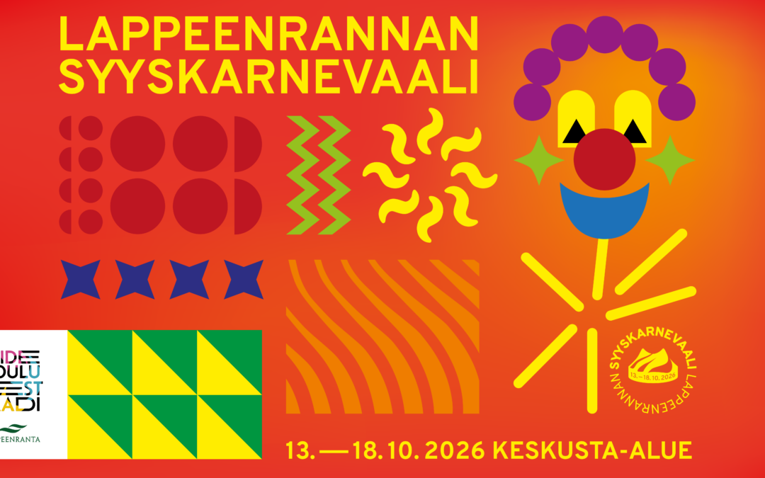 Tervetuloa Lappeenrannan Syyskarnevaaleille 13.-18.10.2026